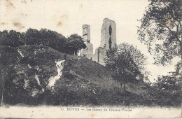 BOVES  LES RUINES DU CHATEAU FEODAL - Boves