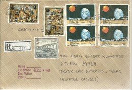 BARCELONA CC CERTIFICADA SELLOS NAVIDAD ACUEDUCTO EXPO 92 - 1992 – Siviglia (Spagna)