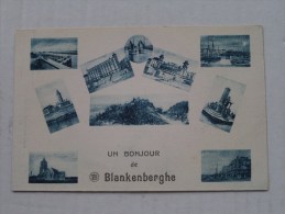 Un BONJOUR De BLANKENBERGHE - Anno 1926 ( Zie Foto Voor Details ) - Maasmechelen