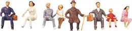 - FALLER - Figurines 1/87° - Personnes Assises - Boite De 8  -  Réf 150703 - Altri & Non Classificati