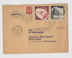 Principauté De Monaco « MONACO »* Monaco Assimilé Aux Tarifs Français *LSI  - Tarif à 15F. (6.1.1949/30.6.19 - Storia Postale