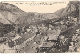 73 - St-Michel-de-Maurienne - Quartier De La Samaritaine Voyagé TB - Saint Michel De Maurienne