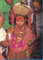 Nepal. Kumari (Children)- (Living Goddess). - Azië