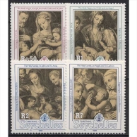 Seychellen 1991 Weihnachten Gemälde Rubens Raffael 752/55 Postfrisch - Seychelles (1976-...)