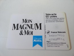 RARE : NUMEROTATION SUR MAGNUM GLACES - Variétés