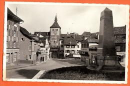 BSD-12 Liestal, Bauerndenkmal Mit Ober Tor.  Gelaufen In 1938 - Liestal