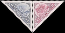 1997 USA Pacific'97 Stamp Exhibition Stamps #3130-31 3131a Clipper Ship Mail Stagecoach Triangle - Errori Sui Francobolli