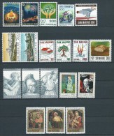 1981 SAN MARINO ANNATA 19 VALORI MNH ** - ED - Años Completos