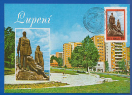 Rumänien; Maximumcarte; Lupeni 29; Valea Jiului; - Cartoline Maximum