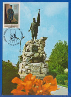 Rumänien; Maximumcarte; Tudor Vladimirescu; Tirgu Jiu; 1980 - Cartoline Maximum