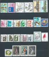 1982 SAN MARINO ANNATA 24 VALORI MNH ** - ED - Années Complètes