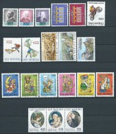 1984 SAN MARINO ANNATA 20 VALORI MNH ** - ED - Années Complètes