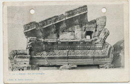 No 12 Damas Arc De Triomphe Edit Asfar Used With Turkey Stamp 1912 To Mexico - Syrien