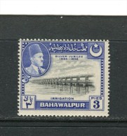 ETATS PRINCIERS DE L´INDE - BAHAWALPUR - Y&T N° 18* - 25ème Anniversaire Du Règne Du Souverain - Bahawalpur