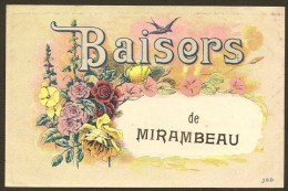 MIRAMBEAU Rare Fantaisie Baisers (JSD) Chte Mme (17) - Mirambeau