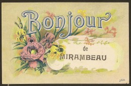 MIRAMBEAU Rare Fantaisie Bonjour (JSD) Chte Mme (17) - Mirambeau