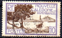 NEW CALEDONIA 1928 Pointe Des Paletuviers -10c. - Brown And Lilac  FU - Used Stamps