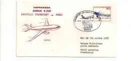 127 Frankfurt Paris 02 05 1976 Luftansa - Primeros Vuelos