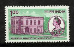 INDIA,  1984,  The Asiatic Society, Sir Williams Jones Founder., Museum, MNH, (**) - Neufs