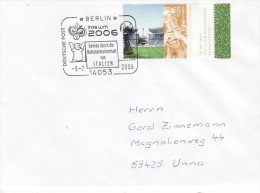 GERMANY 2006 FOOTBALL WORLD CUP GERMANY COVER WITH POSTMARK  / E 03 / - 2006 – Germany