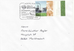 GERMANY 2006 FOOTBALL WORLD CUP GERMANY COVER WITH POSTMARK  / E 04 / - 2006 – Germany