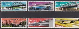 German Democratic Republic 1976 Bridges - Other & Unclassified