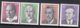 German Democratic Republic 1976 Labor Leaders MNH - Andere & Zonder Classificatie