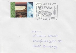 GERMANY 2006 FOOTBALL WORLD CUP GERMANY COVER WITH POSTMARK  / E 17 / - 2006 – Germany