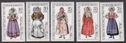 German Democratic Republic 1977 Costumes MNH - Autres & Non Classés