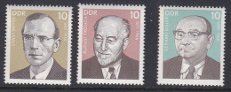 German Democratic Republic 1977 Monuments Labour Leaders MNH - Autres & Non Classés