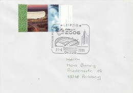 GERMANY 2006 FOOTBALL WORLD CUP GERMANY COVER WITH POSTMARK  / E 26 / - 2006 – Germany