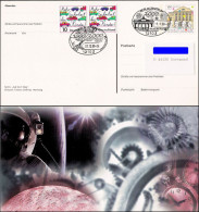 Pluskarte Deutsche Post Millenium 2 Verschiedene Sonderstempel 31.12.1999 Und 01.01.2000 #4 - Postkaarten - Gebruikt