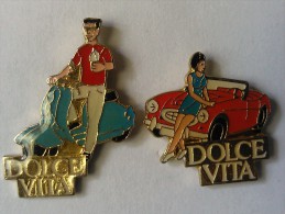 Lot Pins ,pin Up, Sexy, Femme, Dolce Vita - Lotes