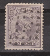 NVPH Nederland Netherlands Pays Bas Niederlande Holanda 42 Used Puntstempel Cancel Estamp Mattasella Amsterdam (5) - Oblitérés