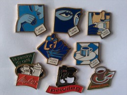 Lot Pins ,Café, Carte Noir - Lots