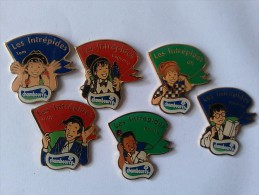 Lot Pins ,Chambourcy, Les Intrepides - Sets