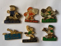 Lot Pins ,Vive Le Sport - Sets