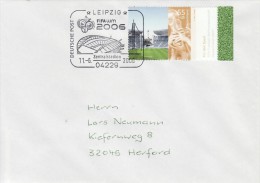 GERMANY 2006 FOOTBALL WORLD CUP GERMANY COVER WITH POSTMARK  / E 31 / - 2006 – Germany
