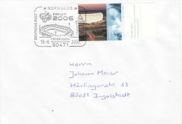 GERMANY 2006 FOOTBALL WORLD CUP GERMANY COVER WITH POSTMARK  / E 33 / - 2006 – Germany