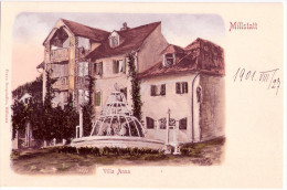 MILLSTATT Am See Kärnten Villa Anna 27.8.1901 TOP-Erhaltung Ungelaufen - Millstatt