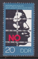 German Democratic Republic 1978 Anti Apartheid Year MNH - Autres & Non Classés