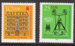 German Democratic Republic 1978 Leipzig Fall Fair MNH - Autres & Non Classés