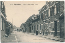 WORMHOUT - Rue De Ledinghem Et Postes - Wormhout