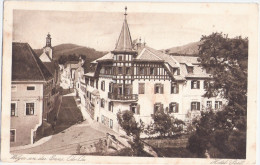 WEYER An Der Enns Bezirk Steyr-Land Hotel Zur Post 7.8.1923 Gelaufen - Steyr