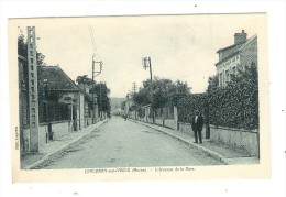 JONCHERY SUR VESLE - L'Avenue De La Gare - Jonchery-sur-Vesle