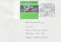 GERMANY 2006 FOOTBALL WORLD CUP GERMANY COVER WITH POSTMARK  / E 52 / - 2006 – Germany