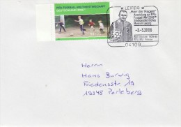 GERMANY 2006 FOOTBALL WORLD CUP GERMANY COVER WITH POSTMARK  / E 55 / - 2006 – Germany