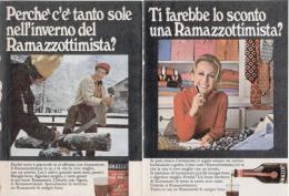 1970 - RAMAZZOTTI -  3 Pag. Pubblicità Cm. 13 X 18 - Alcoolici