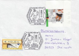 GERMANY 2006 FOOTBALL WORLD CUP GERMANY COVER WITH POSTMARK  / E 58 / - 2006 – Germany