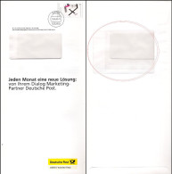 Plusbrief Ganzsache Dienstganzsache Deutsche Post EA G11 /01 [Fenster Oben] 144 C 00.00.05-18 Ungelaufen - Privé Briefomslagen - Ongebruikt